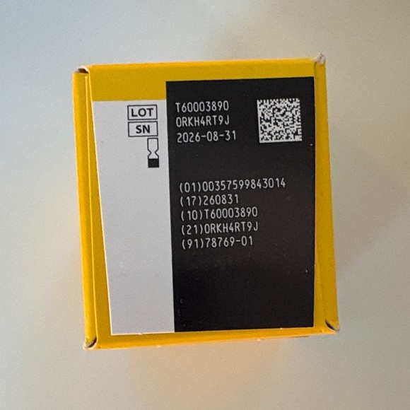 FreeStyle Libre 3 Plus Sensor - Yellow - Picture 2 of 3